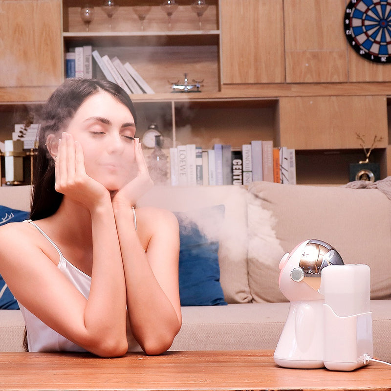 7-color LED nano hot spray face steamer, view 12 - MRSLM