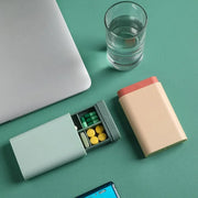 compact travel pill organizer, view 7 - MRSLM