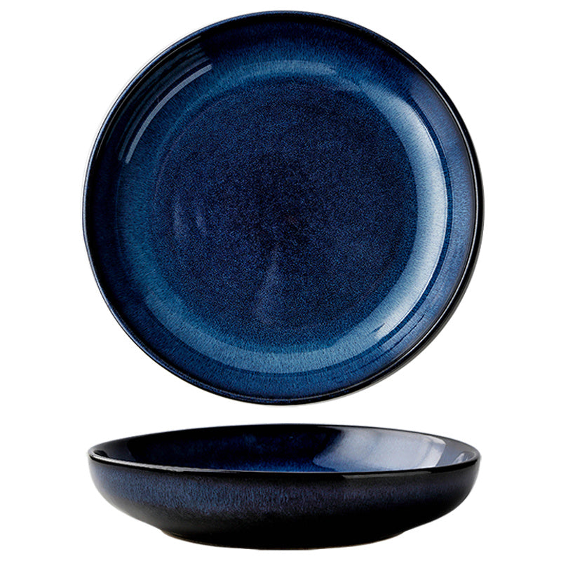 ceramic deep dinner plate, view 5 - MRSLM