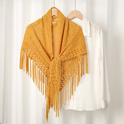 Knitted cardigan shawl, view 2 - MRSLM