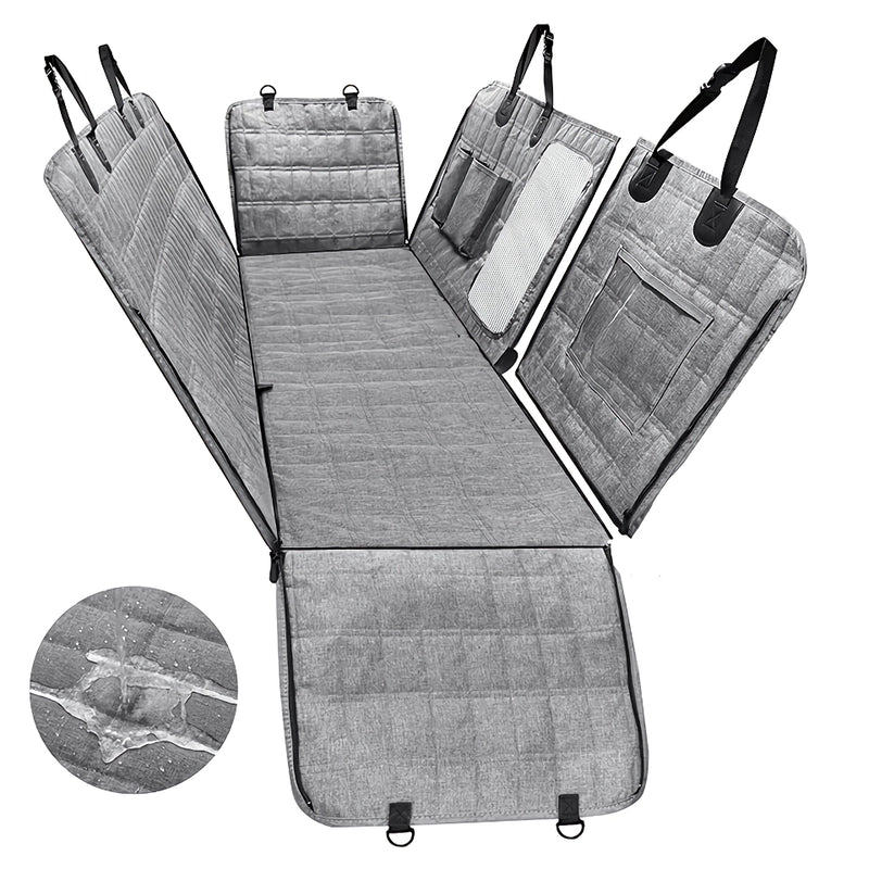 pet car seat cover hammock for dogs, view 2 - MRSLM