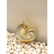 acrylic conch evening clutch, view 7 - MRSLM