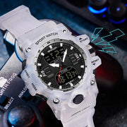 Dual display sports watch for men - MRSLM