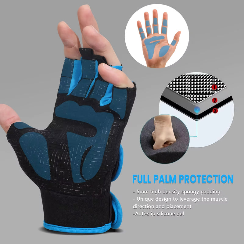 Breathable workout gloves, view 6 - MRSLM