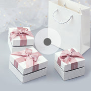 pearl necklace with gift box, view 2 - MRSLM