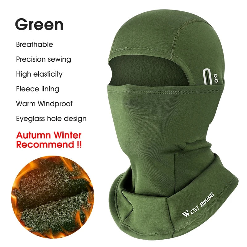 balaclava cycling cap, view 4 - MRSLM