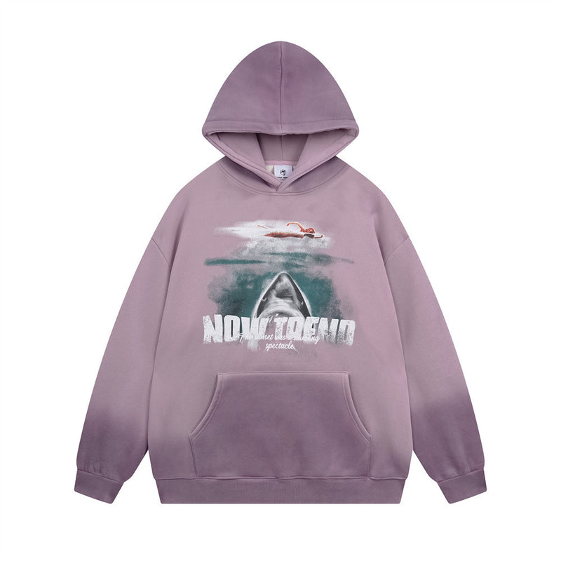men's tie-dye gradient hoodie - MRSLM
