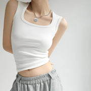 ribbed crop top, view 5 - MRSLM