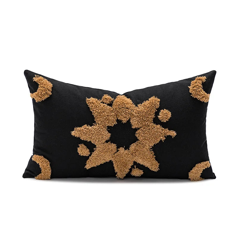 star tufted cushion cover, view 4 - MRSLM