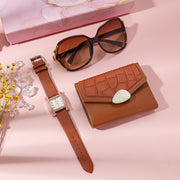 Women's wallet, watch and sunglasses gift set, view 3 - MRSLM
