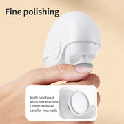 electric 2-in-1 nail clipper and polisher, view 5 - MRSLM