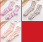 Women's fluffy thermal socks, view 7 - MRSLM