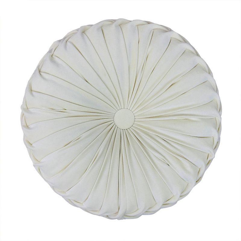 round velvet throw pillow, view 10 - MRSLM