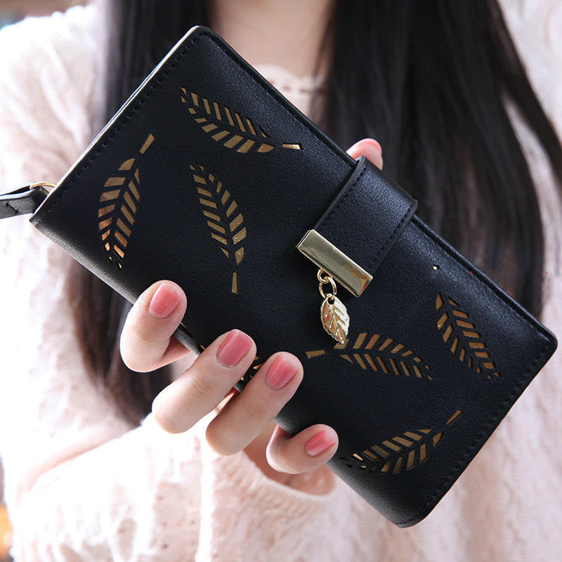 women's long zipper wallet, view 3 - MRSLM