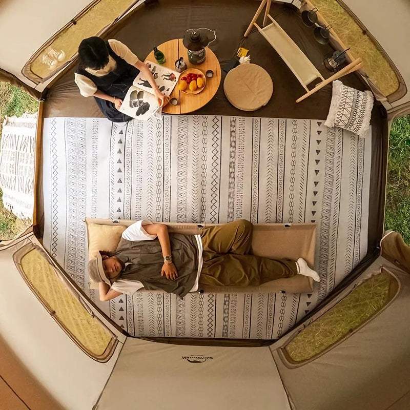 octagonal mushroom camping tent, view 5 - MRSLM