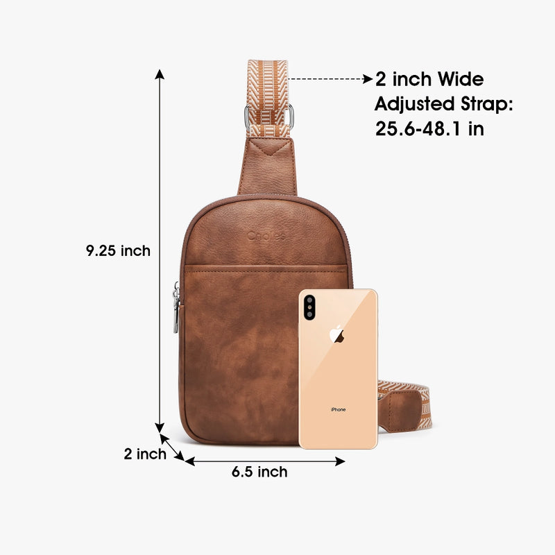 Chic sling crossbody and travel shoulder bag, view 9 - MRSLM