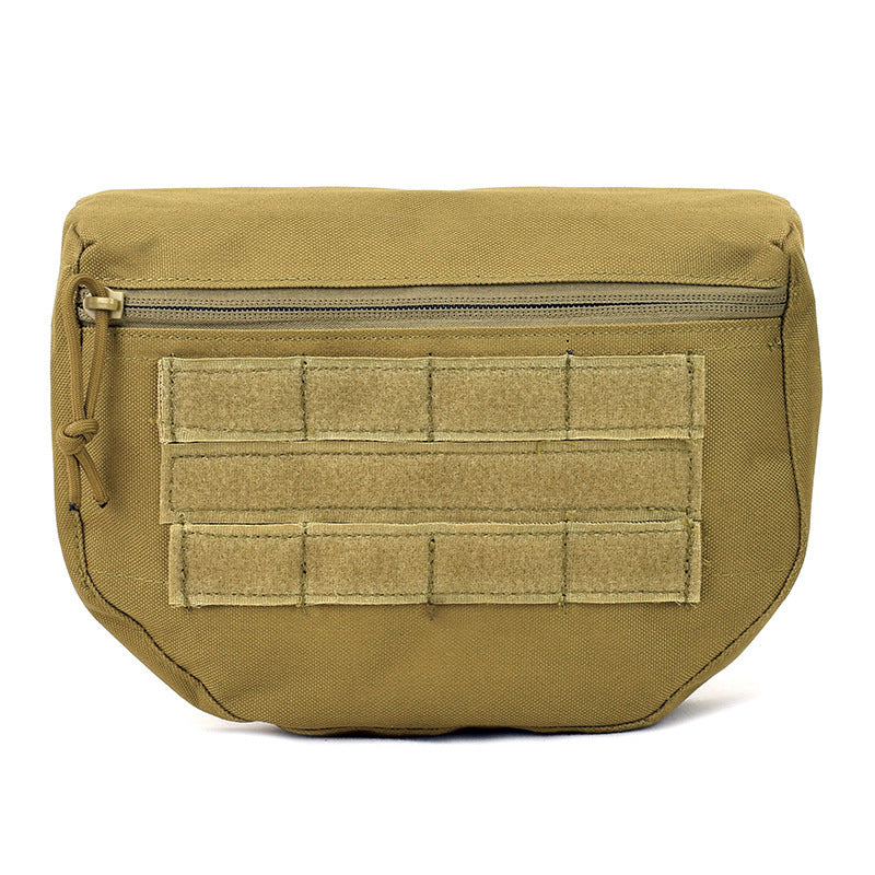 Lightweight expandable nylon waist storage bag, view 9 - MRSLM