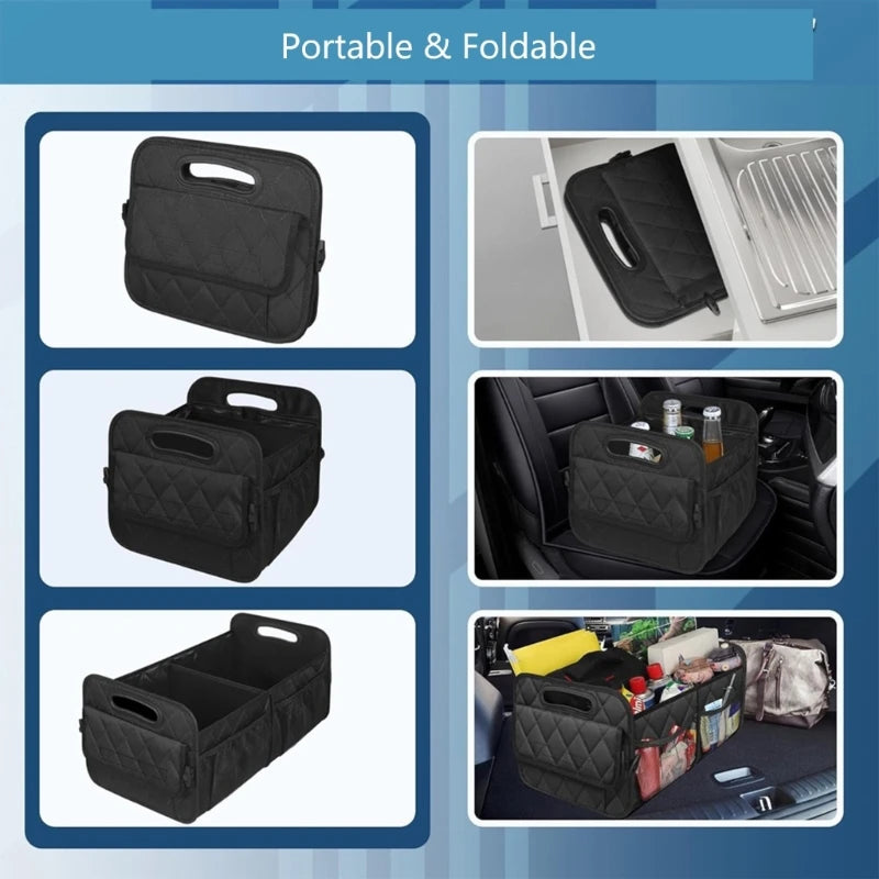 foldable car trunk organizer, view 6 - MRSLM