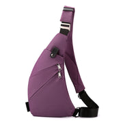 men's nylon chest bag, view 3 - MRSLM