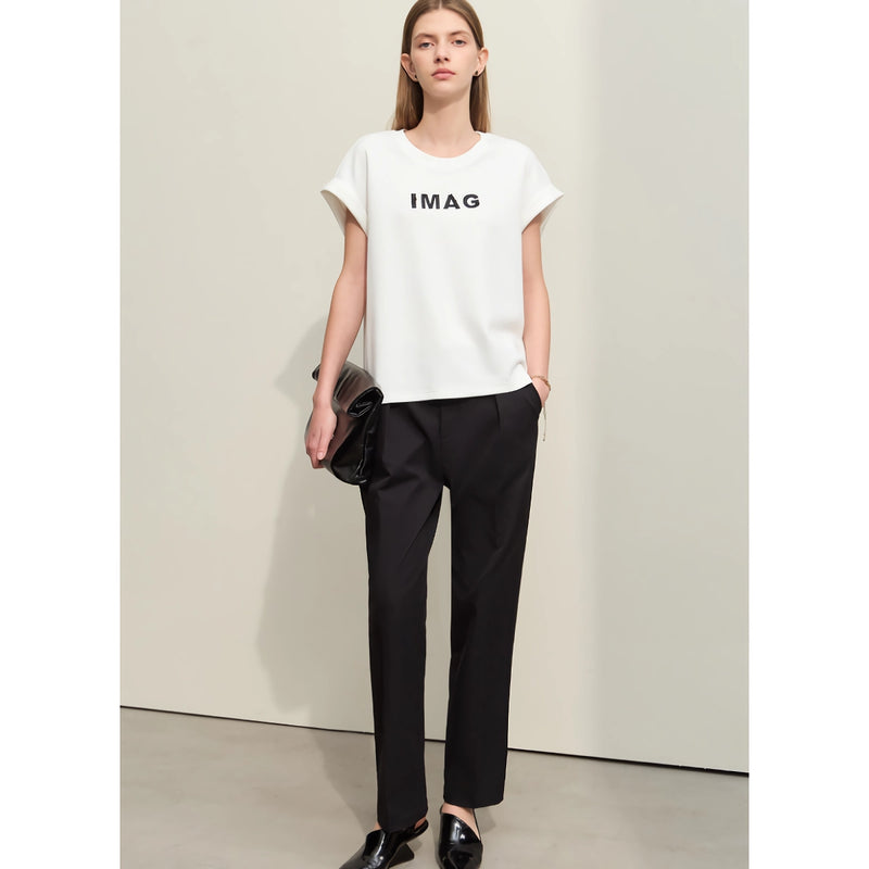 minimalist women's harem pants, view 4 - MRSLM