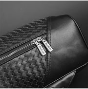 men's woven business casual backpack, view 5 - MRSLM