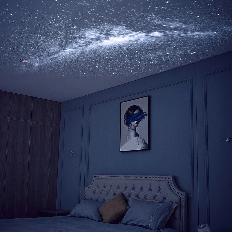 Galaxy sky LED night light projector, view 6 - MRSLM