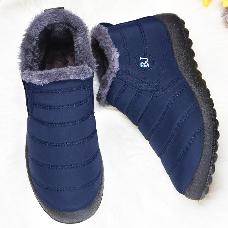Waterproof fur-lined winter snow boots, view 6 - MRSLM