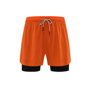 double-layer running shorts, view 9 - MRSLM
