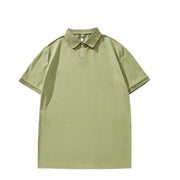 men's loose lapel polo shirt, view 5 - MRSLM