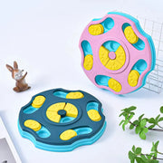 interactive slow feeder dog bowl, view 5 - MRSLM