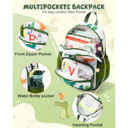 cute dinosaur backpack, view 6 - MRSLM