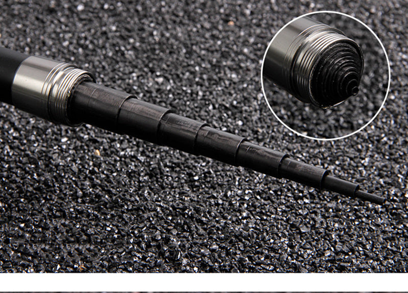 Carbon fishing rod, view 2 - MRSLM