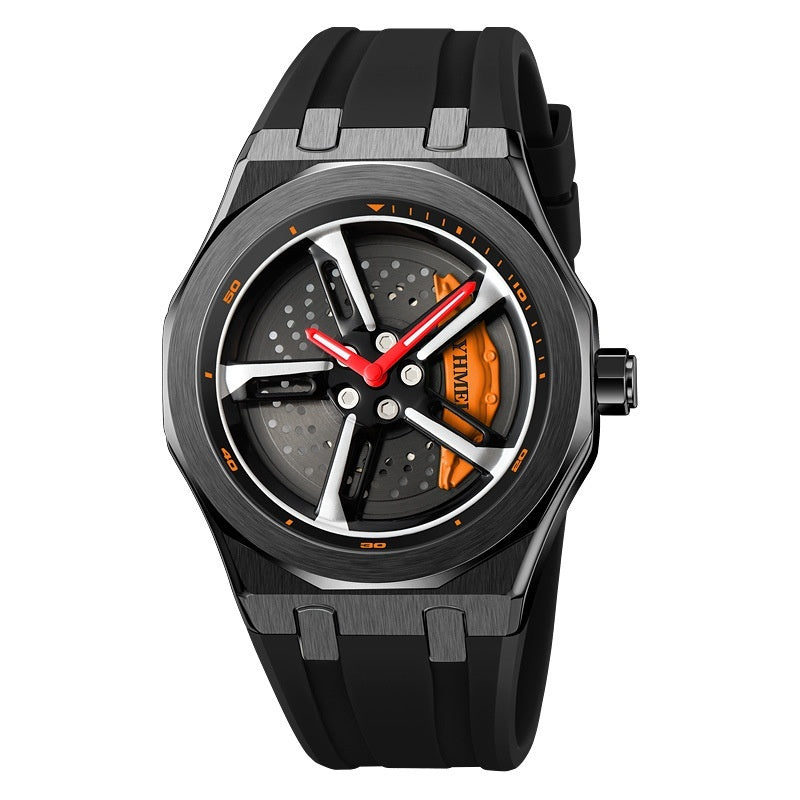 men's hollow quartz watch, view 3 - MRSLM