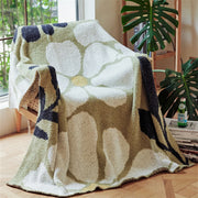 boho floral throw blanket, view 6 - MRSLM