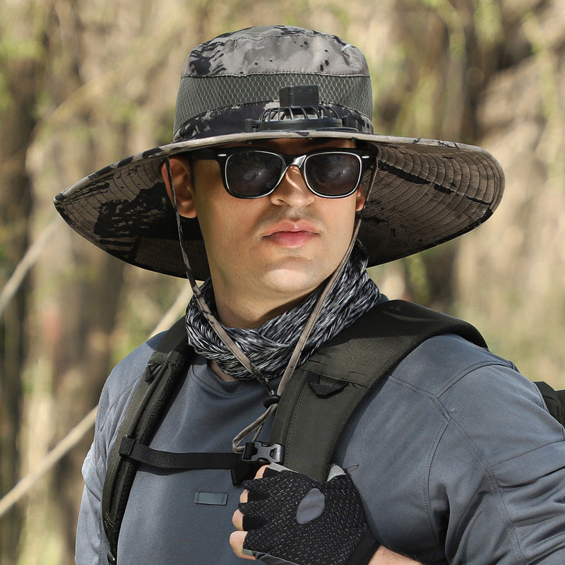 men's outdoor sun hat, view 6 - MRSLM