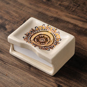 european ceramic soap box with double drain, view 4 - MRSLM