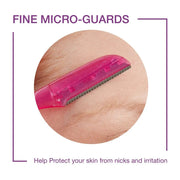 Precision facial and eyebrow razors for women, view 6 - MRSLM