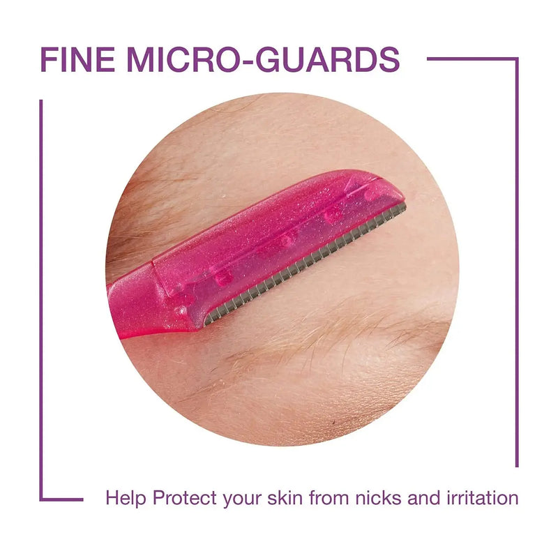 Precision facial and eyebrow razors for women, view 6 - MRSLM