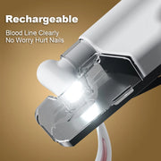 led pet nail clippers with safety light, view 4 - MRSLM