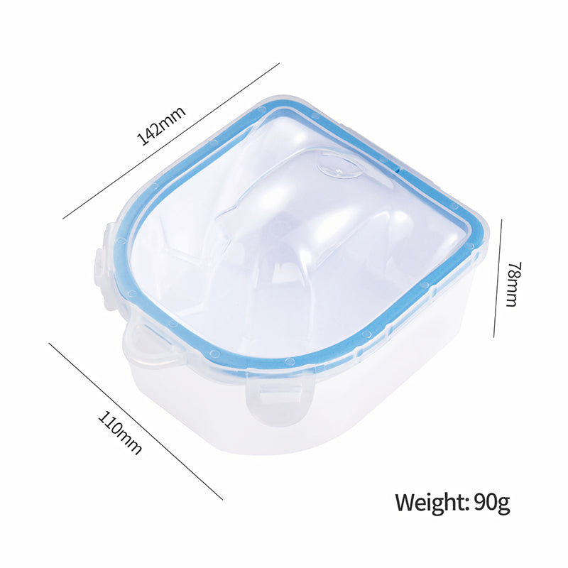 double-layer nail soaking bowl, view 2 - MRSLM