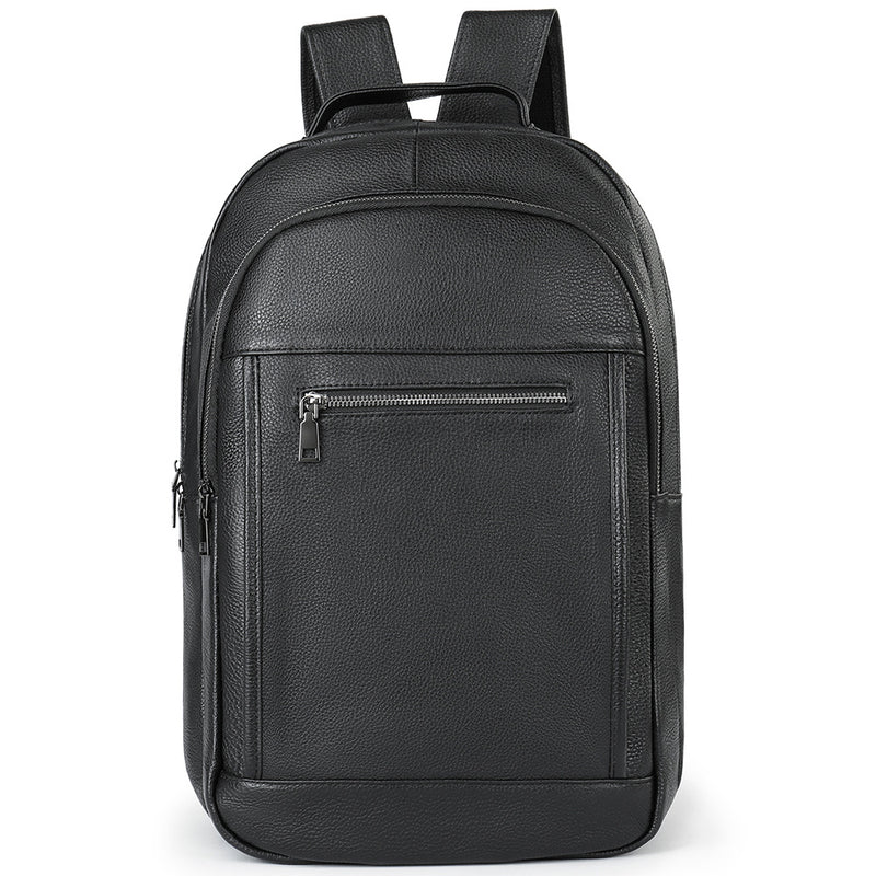cowhide leather backpack, view 4 - MRSLM
