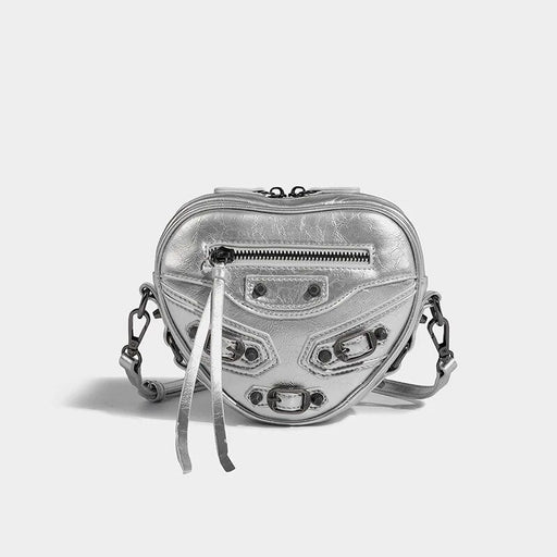 heart small tote handbag, view 2 - MRSLM