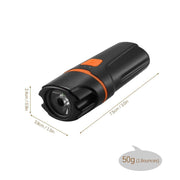 usb bicycle light mountain bike charging headlight, view 2 - MRSLM