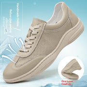 Men's genuine leather casual shoes, view 2 - MRSLM