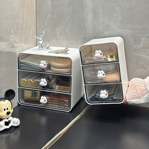 clear acrylic desk organizer with drawers - MRSLM