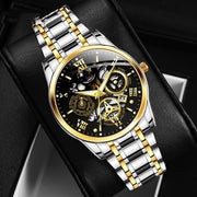men's business quartz watch, view 2 - MRSLM
