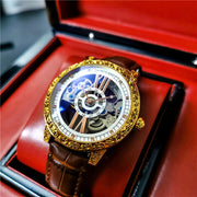 Men's tourbillon mechanical watch, view 5 - MRSLM