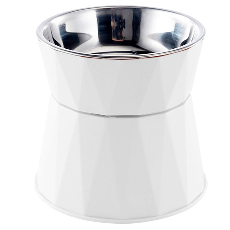 Raised cat food bowl, view 4 - MRSLM