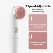 2-in-1 electric facial cleansing brush, view 3 - MRSLM