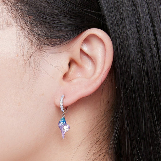 conch shell ear pendants - MRSLM
